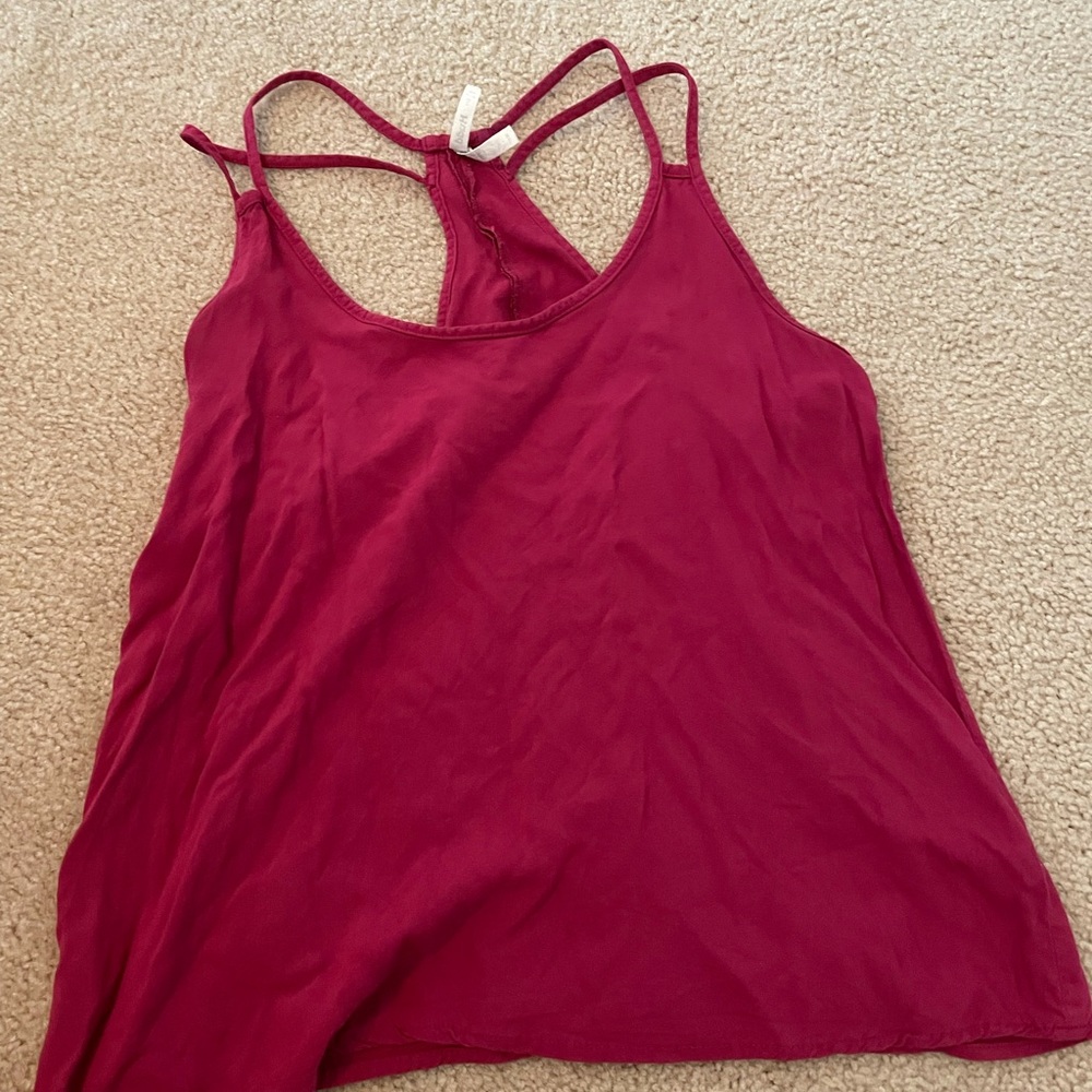 Women’s Mudd Dark Pink/Red Tank Size S